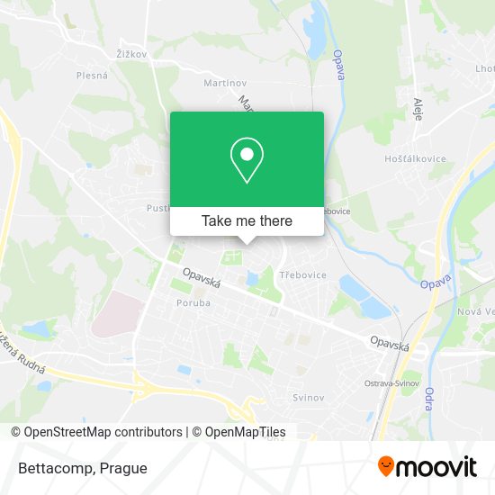Карта Bettacomp
