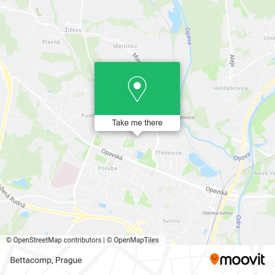 Карта Bettacomp