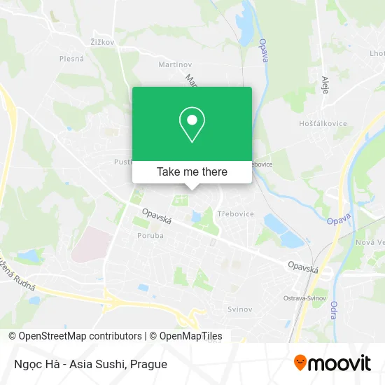 Карта Ngọc Hà - Asia Sushi