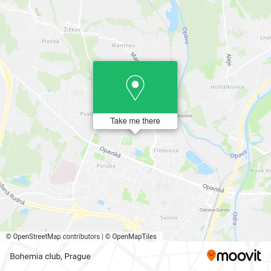 Карта Bohemia club