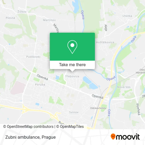 Карта Zubni ambulance