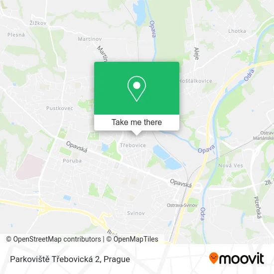 Карта Parkoviště Třebovická 2