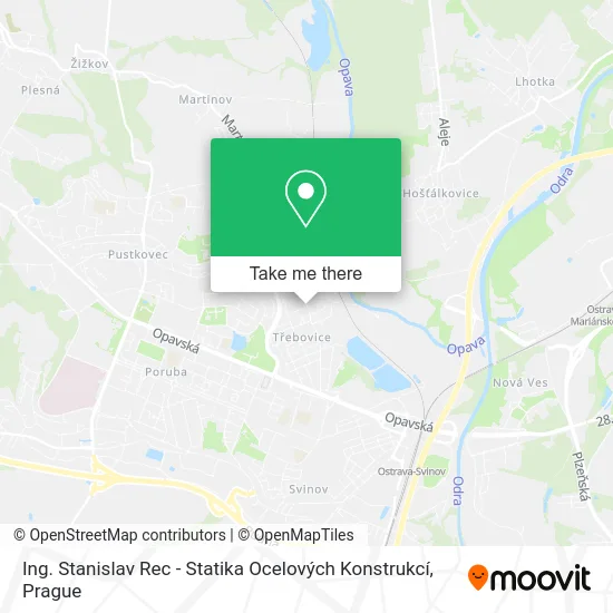 Карта Ing. Stanislav Rec - Statika Ocelových Konstrukcí