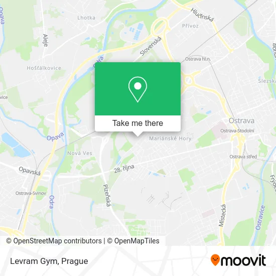 Карта Levram Gym