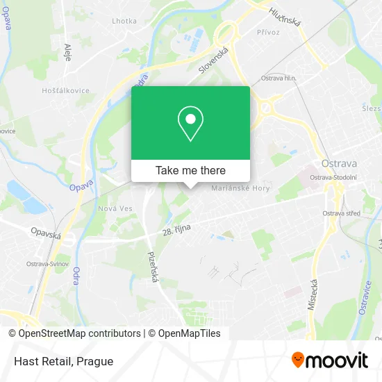 Карта Hast Retail