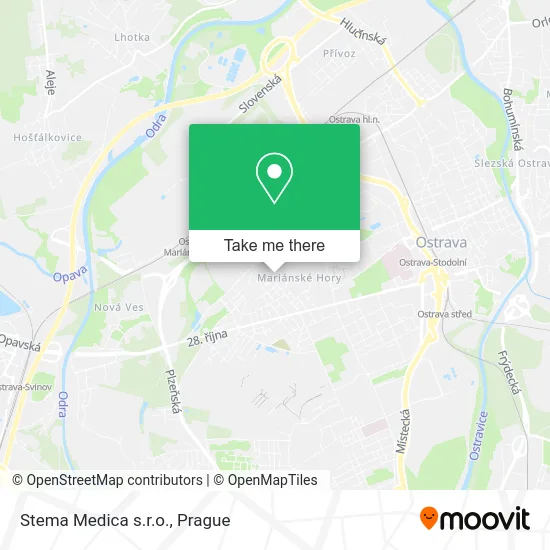 Карта Stema Medica s.r.o.