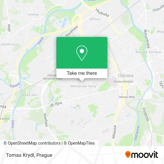 Карта Tomas Krydl