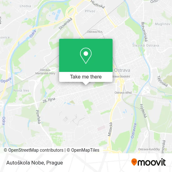 Карта Autoškola Nobe