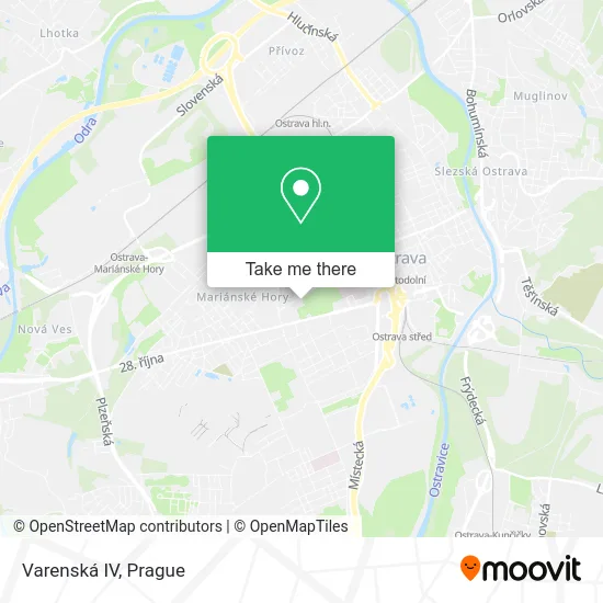 Карта Varenská IV