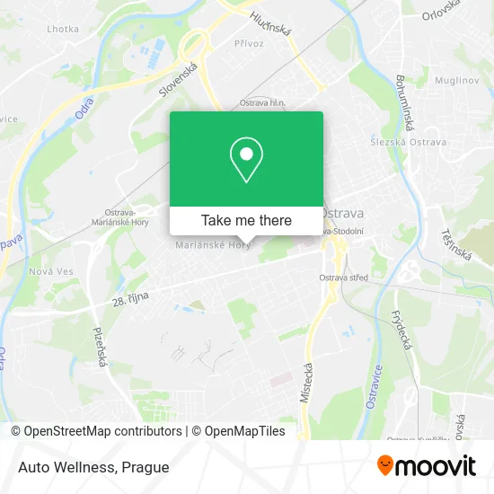 Auto Wellness map