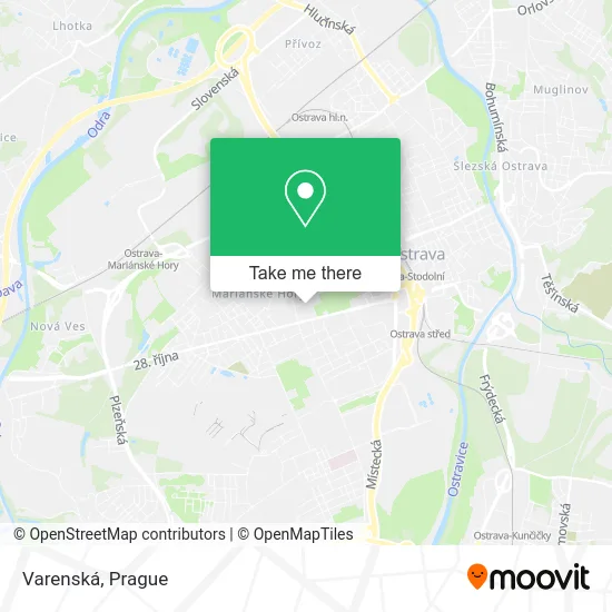 Карта Varenská