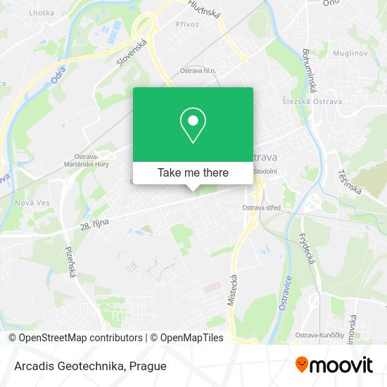Карта Arcadis Geotechnika