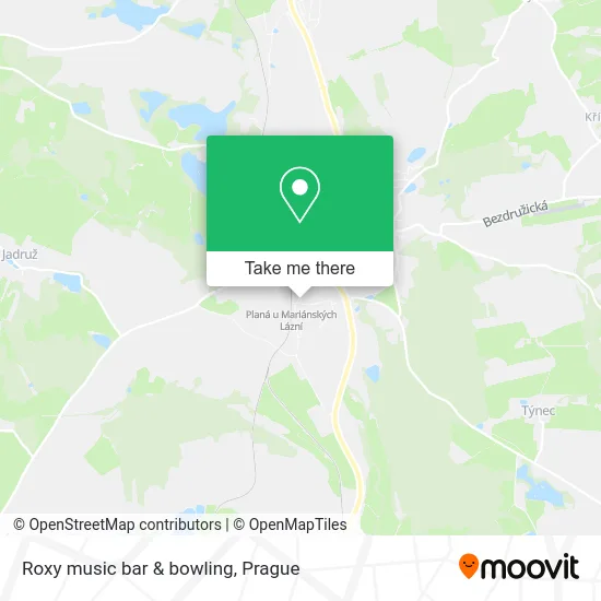 Карта Roxy music bar & bowling