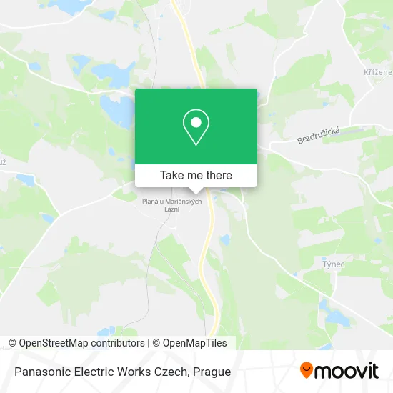 Карта Panasonic Electric Works Czech
