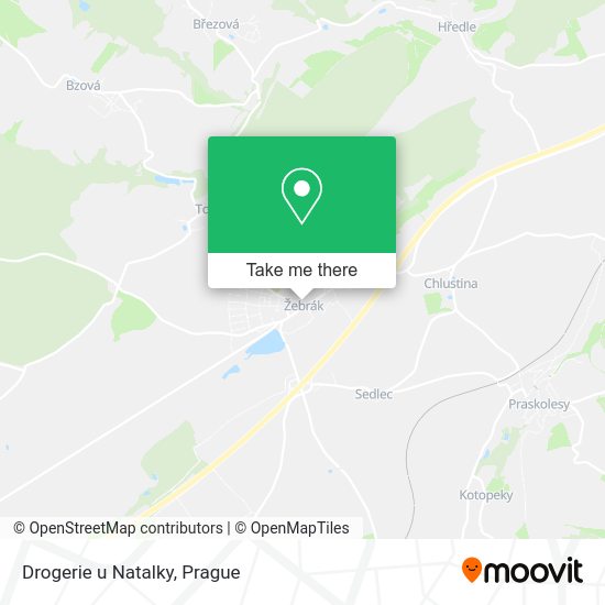 Карта Drogerie u Natalky