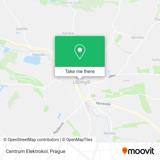 Карта Centrum Elektrokol