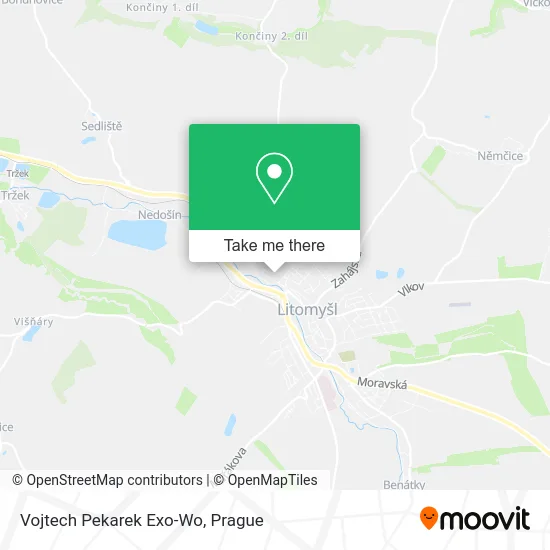 Vojtech Pekarek Exo-Wo map