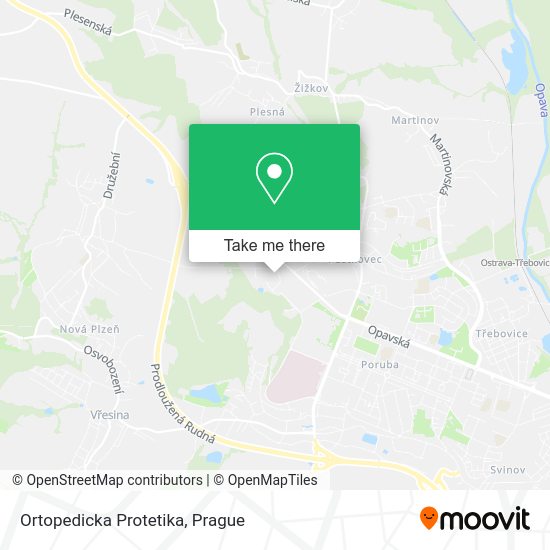 Карта Ortopedicka Protetika