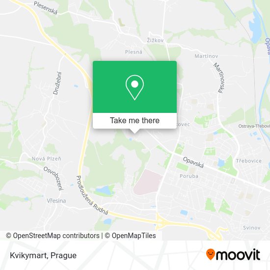 Карта Kvikymart