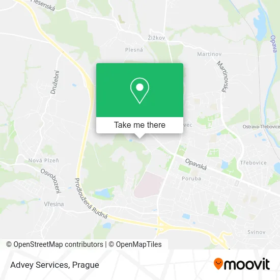 Карта Advey Services