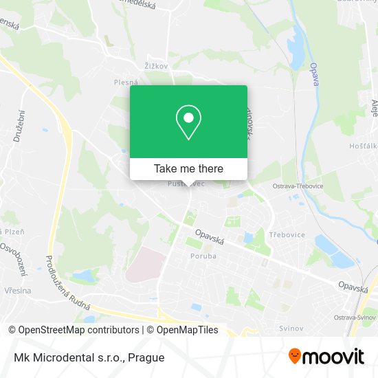 Карта Mk Microdental s.r.o.