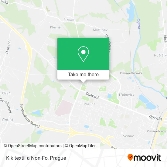 Карта Kik textil a Non-Fo