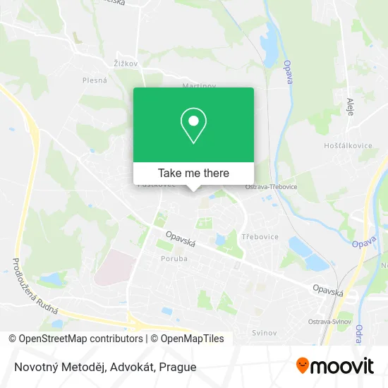 Карта Novotný Metoděj, Advokát