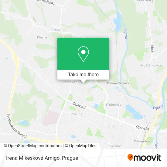 Карта Irena Mikesková Amigo