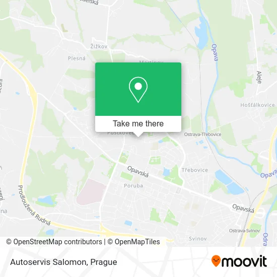 Карта Autoservis Salomon