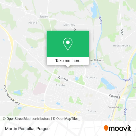 Карта Martin Postulka