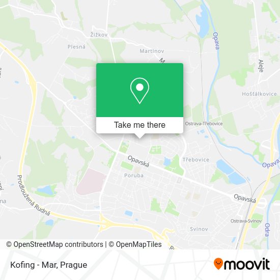 Карта Kofing - Mar