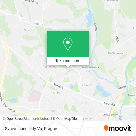 Карта Syrove speciality Va