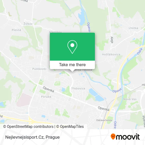 Карта Nejlevnejsisport.Cz