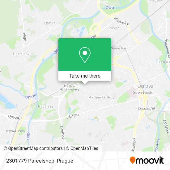 Карта 2301779 Parcelshop