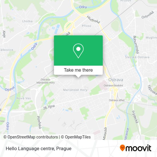 Hello Language centre map