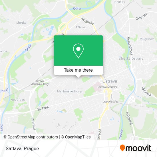 Карта Šatlava