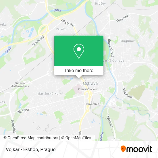 Карта Vojkar - E-shop