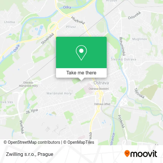 Карта Zwilling s.r.o.