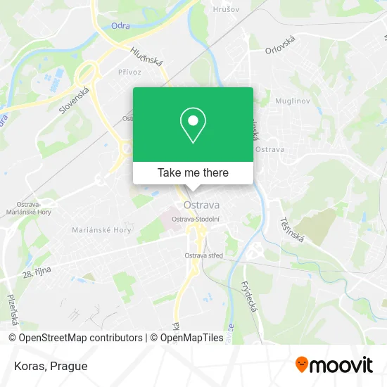 Карта Koras