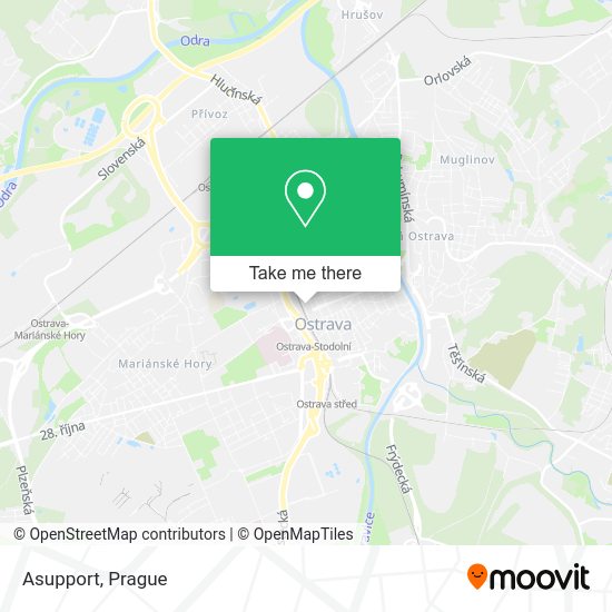 Карта Asupport