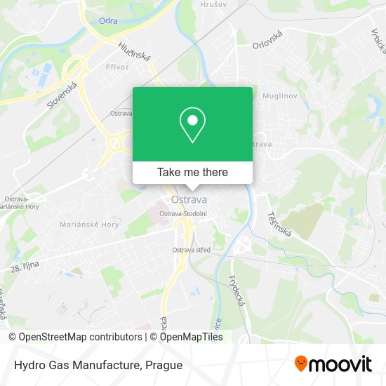 Карта Hydro Gas Manufacture