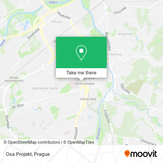 Osa Projekt map