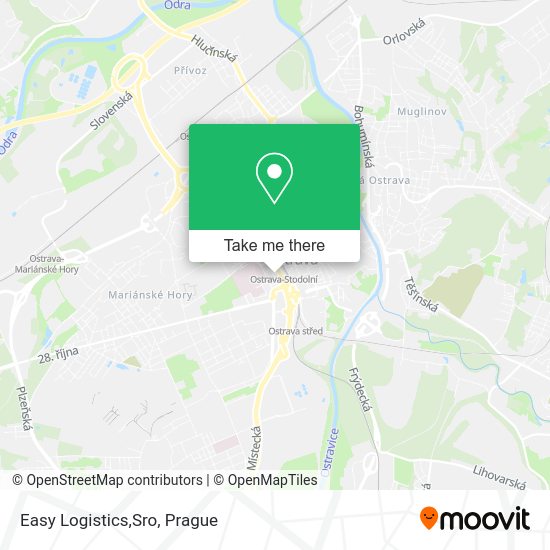 Карта Easy Logistics,Sro