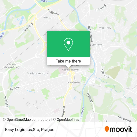 Карта Easy Logistics,Sro