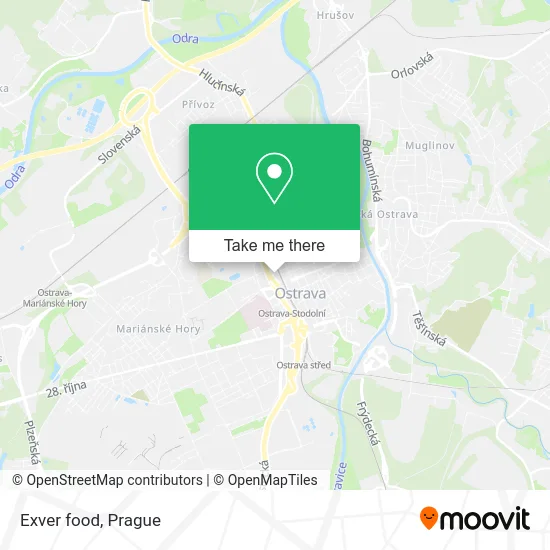 Exver food map