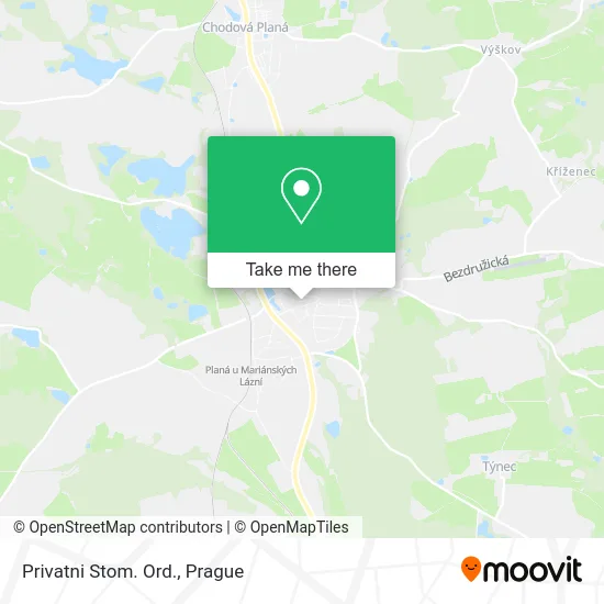 Карта Privatni Stom. Ord.