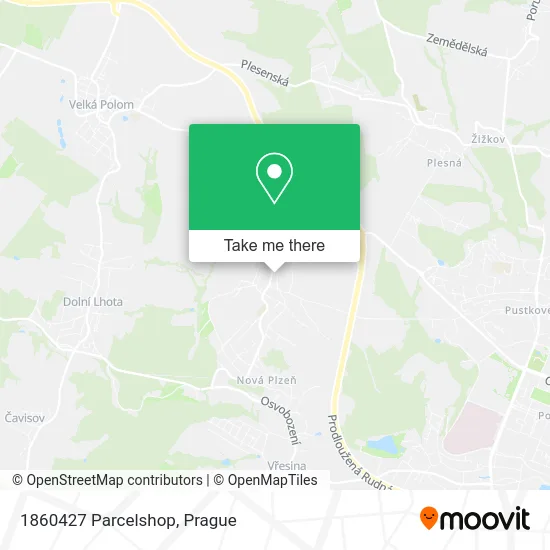 Карта 1860427 Parcelshop
