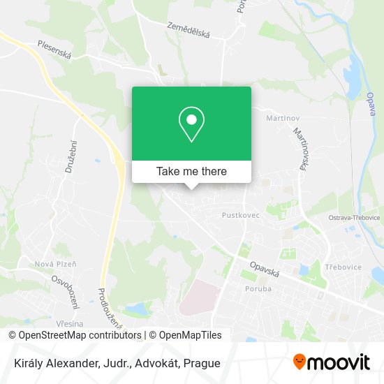 Карта Király Alexander, Judr., Advokát