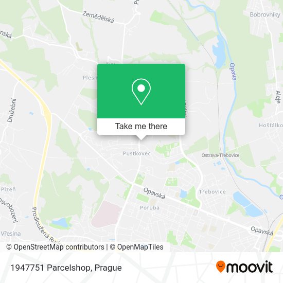 Карта 1947751 Parcelshop