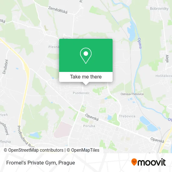 Карта Fromel's Private Gym